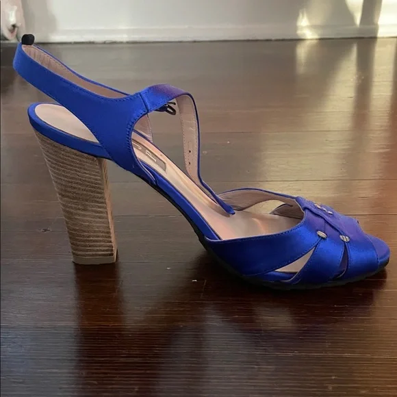 SJP by Sarah Jessica Parker Blue Sandals - Picture 9 of 10